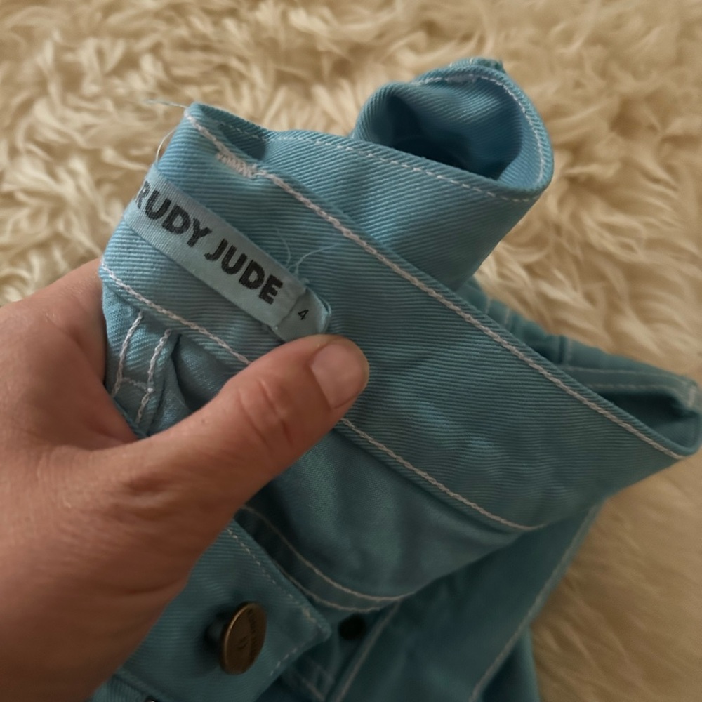 Rudy Jude Utility- canvas dyed blue. Not an RJ dye